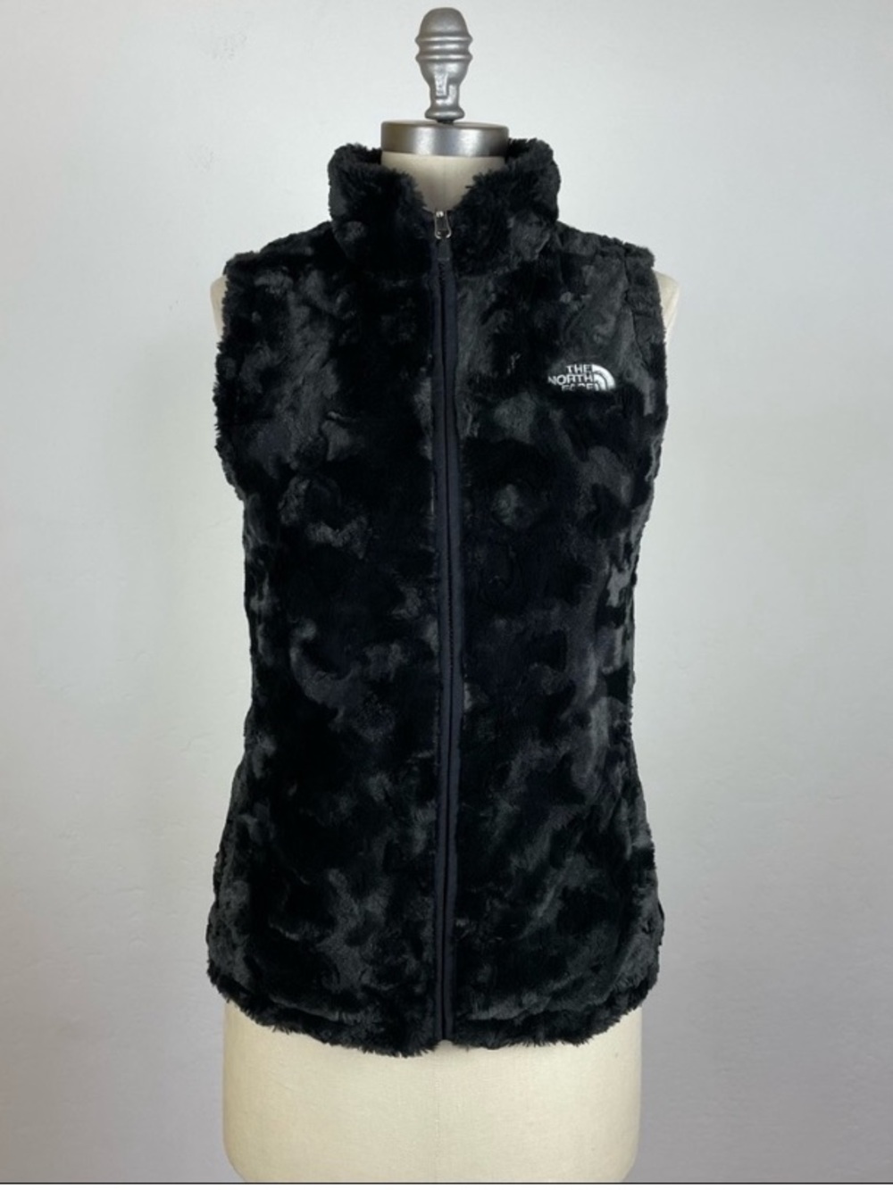 The North Face Reversible Puffer/Faux Fur Vest